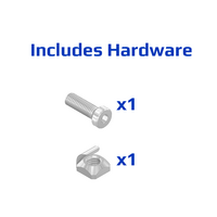 50-120-1 MODULAR SOLUTIONS DOOR PART<br>ANTI-ROTATE FOR HANDLES W/ HARDWARE